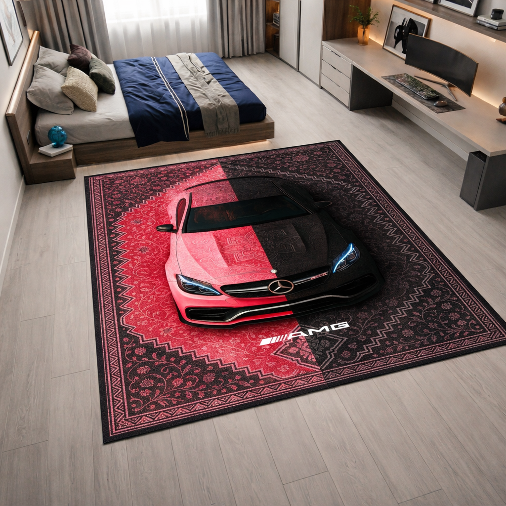 AMG C63S Car Rug