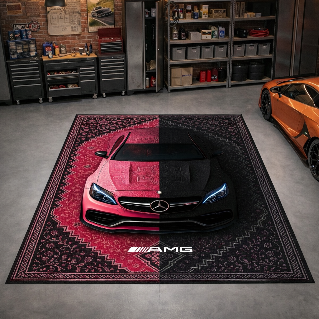 AMG C63S Car Rug