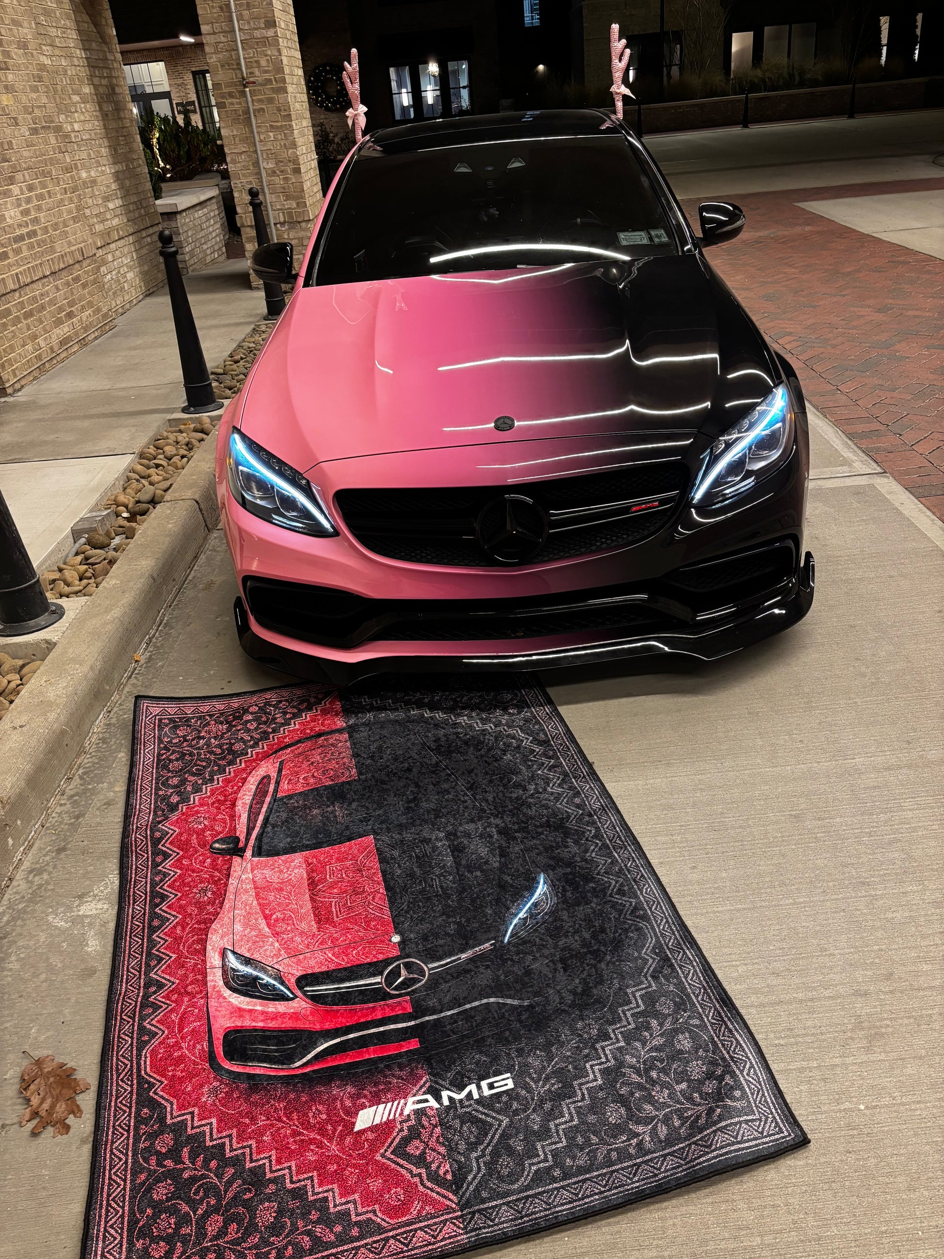 AMG C63S Car Rug