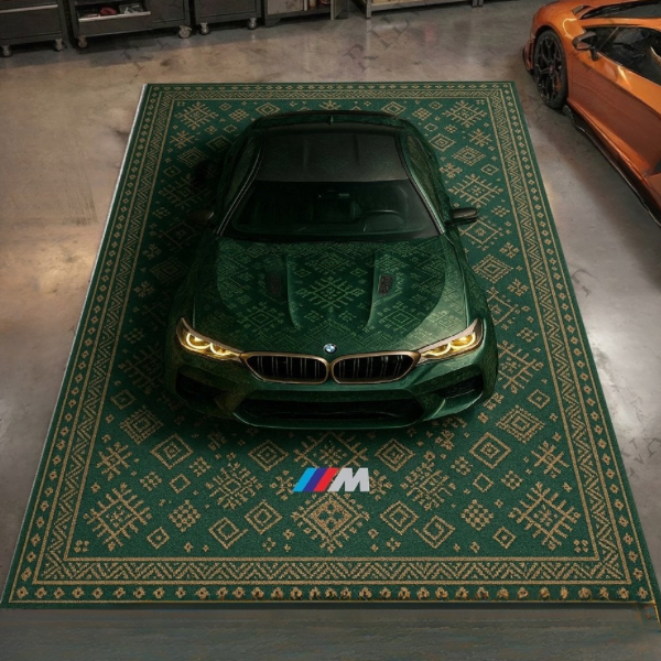 BMW M5 CS Car Rug