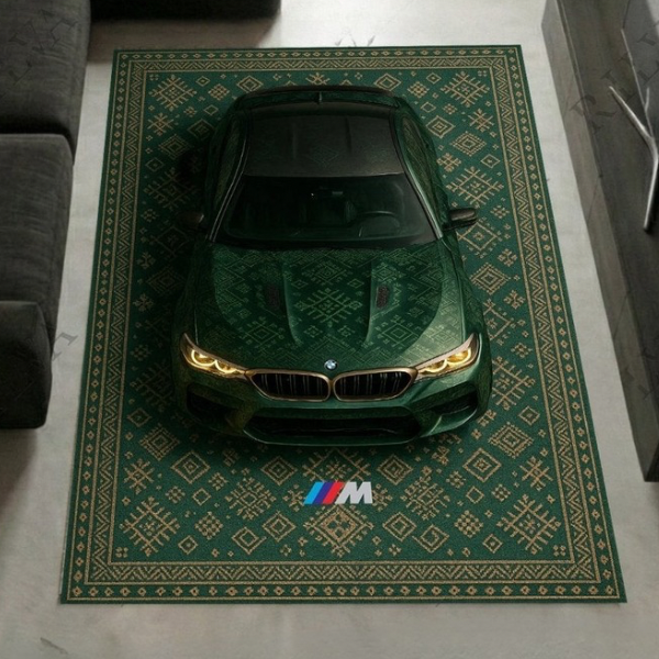 BMW M5 CS Car Rug
