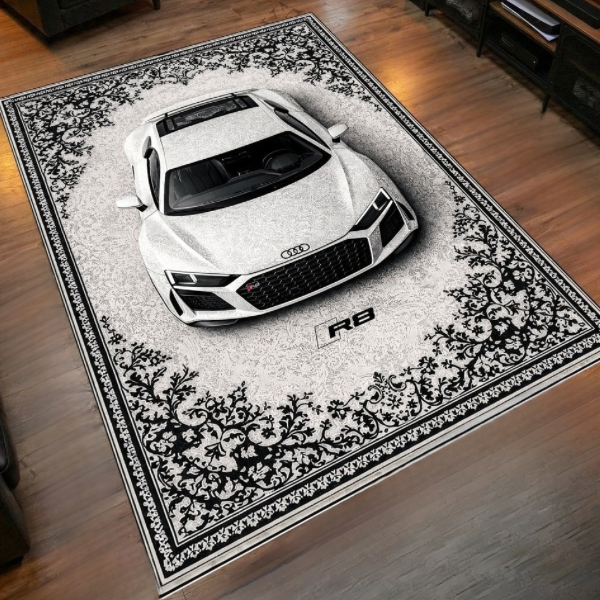 Audi R8 Car Rug