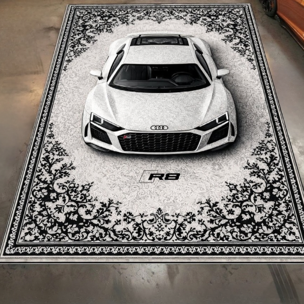 Audi R8 Car Rug
