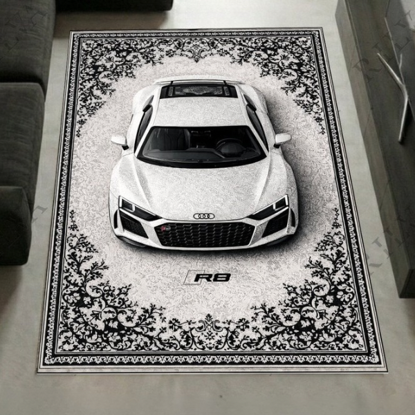 Audi R8 Car Rug