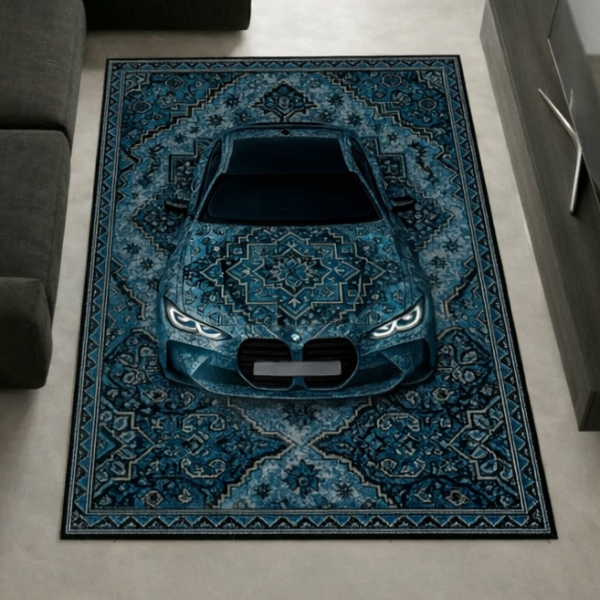 BMW M4 Car Rug