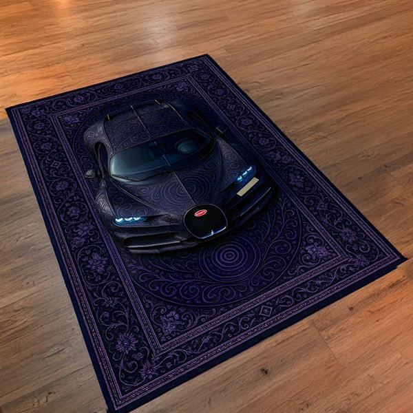 Bugatti Chiron Car Rug