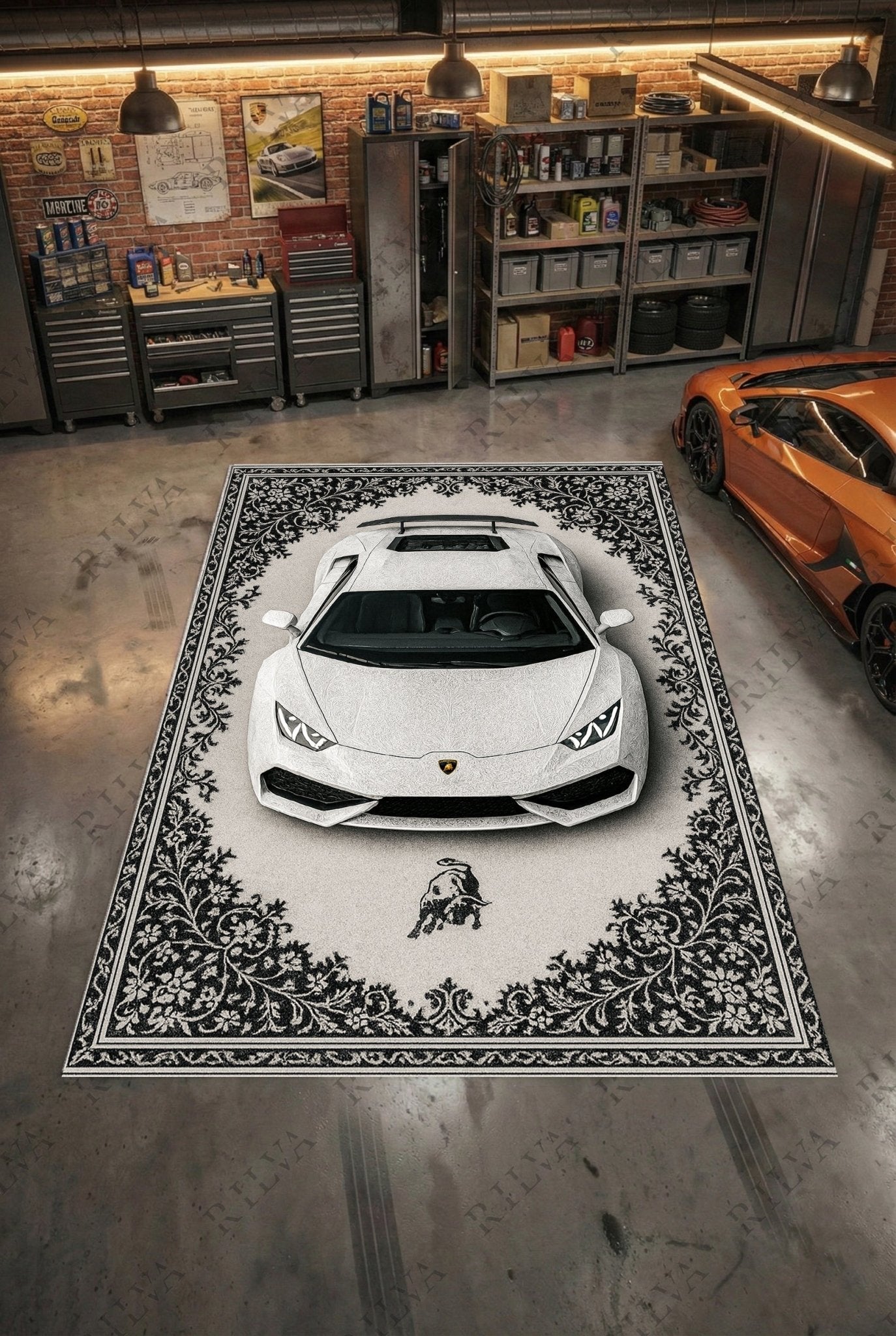 Lamborghini Huracán Car Rug