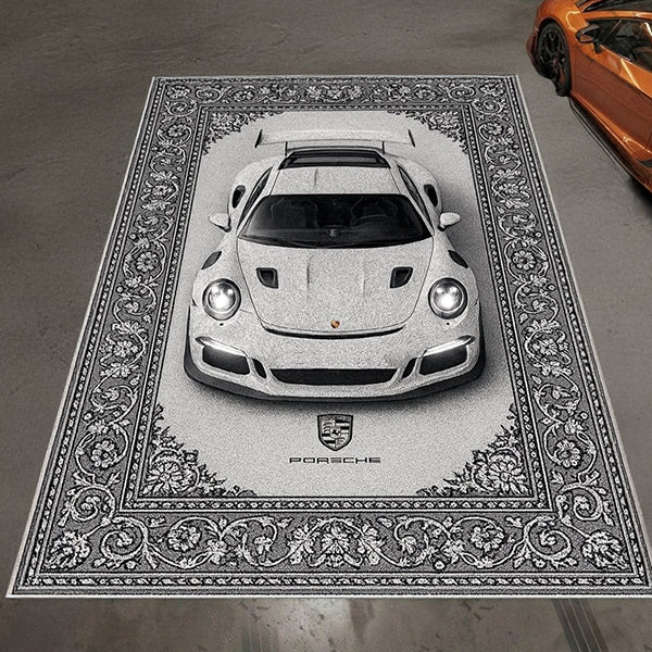 Porsche GT3 RS Car Rug